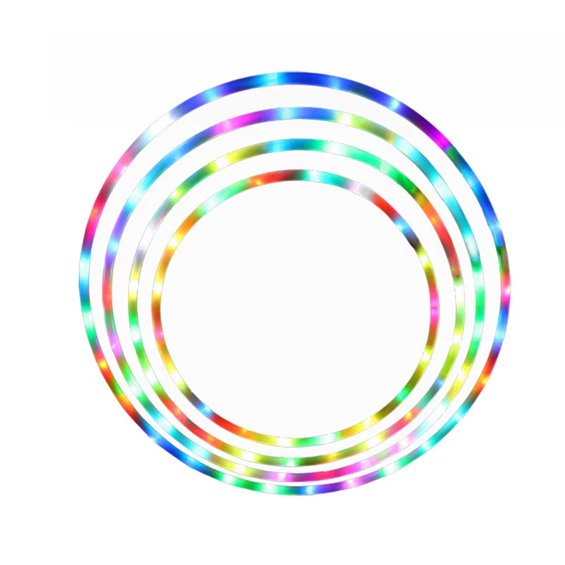 Sports Equipment Near Me - 60/70/80/90cm LED Colorful Sports Hoops Lose