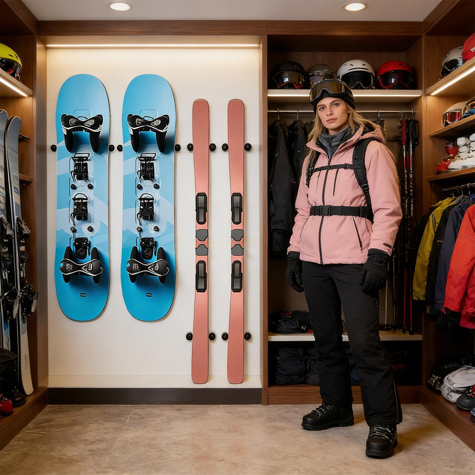 Ski Wall Mount Vertical Snowbo – Sports Equipment Shop recenzja i cena
