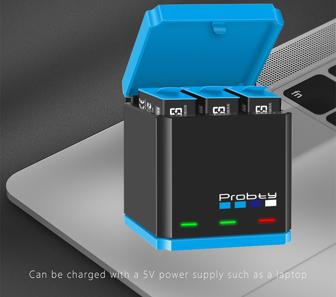 For GoPro 12 11 10 Charger, fa – Sports Equipment Cabinet recenzja i cena