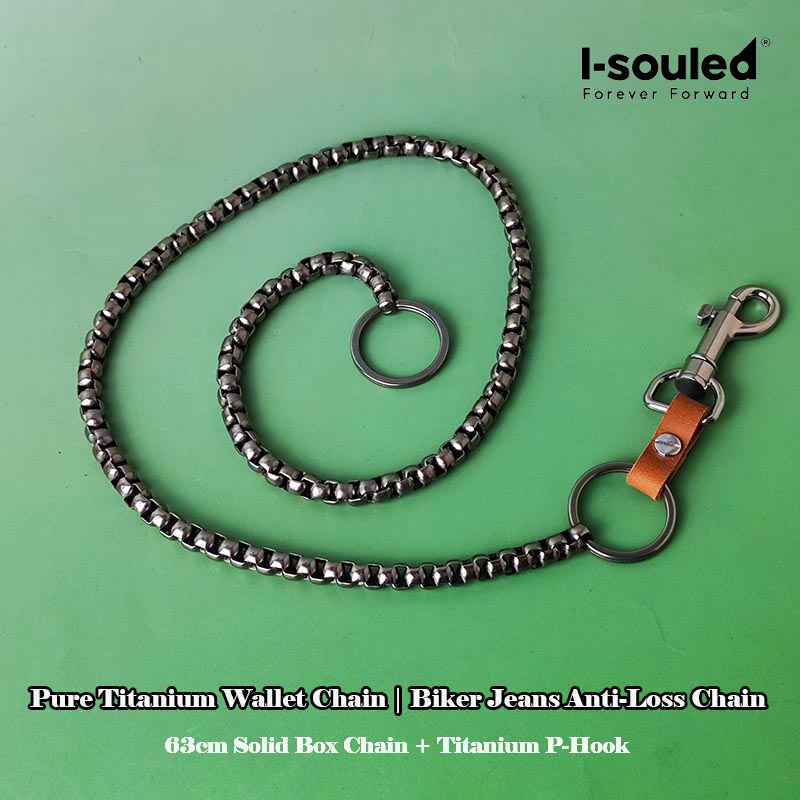 Pure Titanium Wallet Chain 63c – Sports Equipment Cabinet recenzja i cena