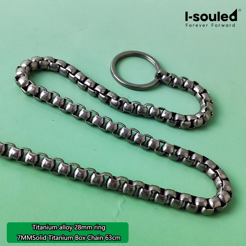 Pure Titanium Wallet Chain 63c – Sports Equipment Cabinet recenzja i cena
