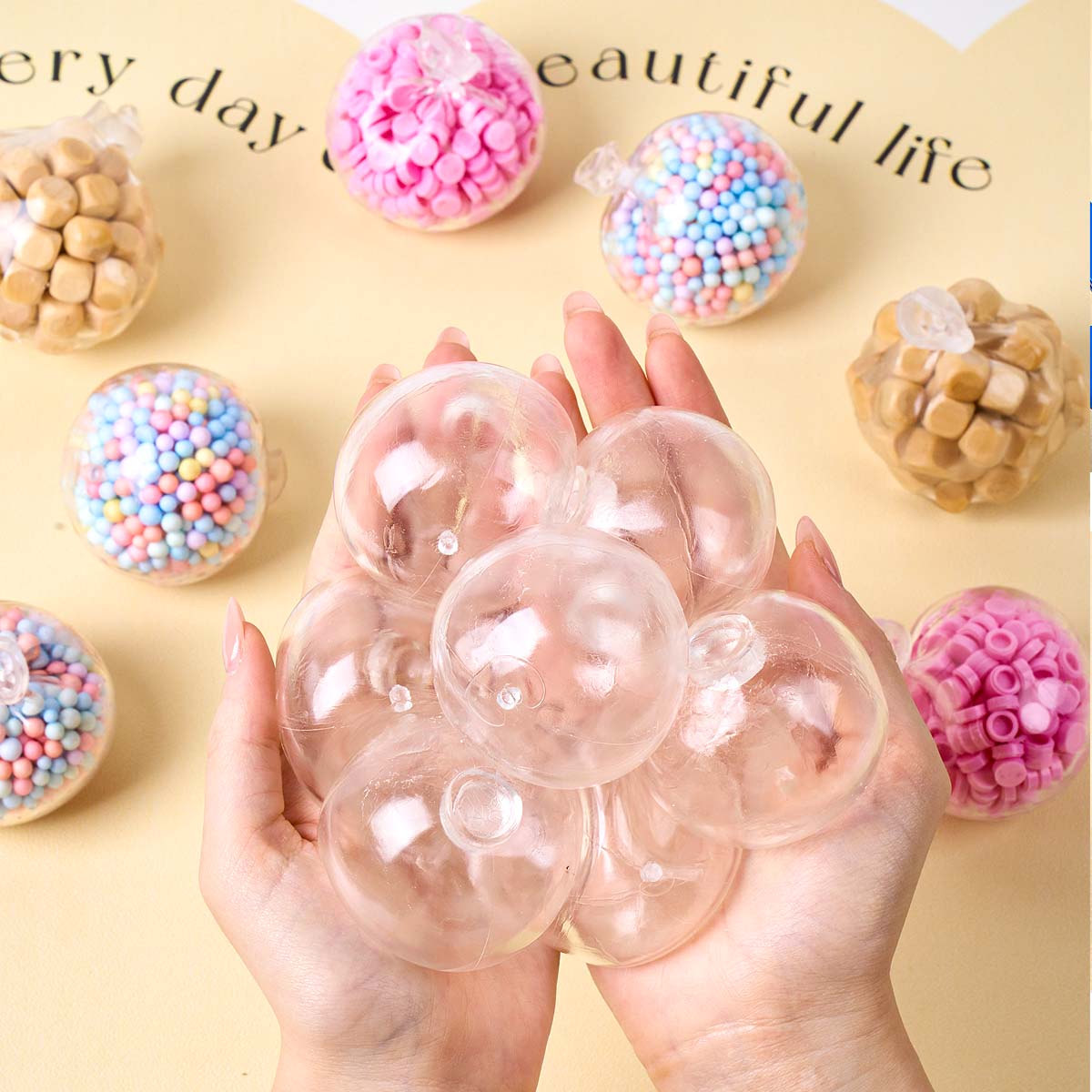 Clear Stress Ball Kit DIY Squi – Bocce Ball Set recenzja i cena