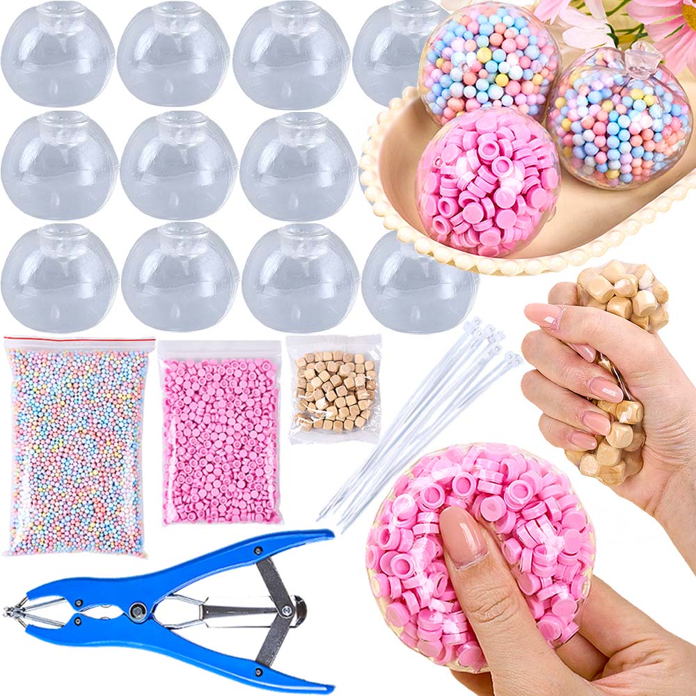 Clear Stress Ball Kit DIY Squi – Bocce Ball Set recenzja i cena