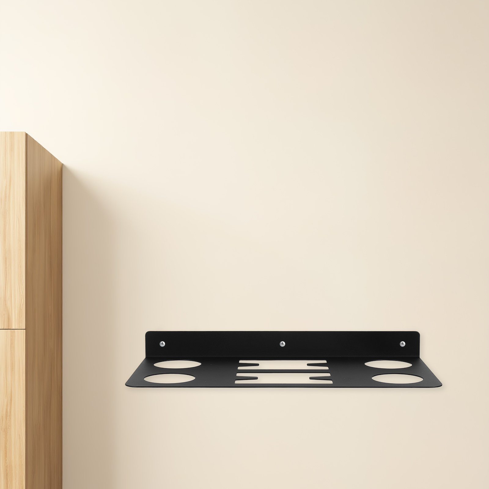 Wall-Mounted Black Tennis Rack – Sports Equipment Organizer Rack recenzja i cena