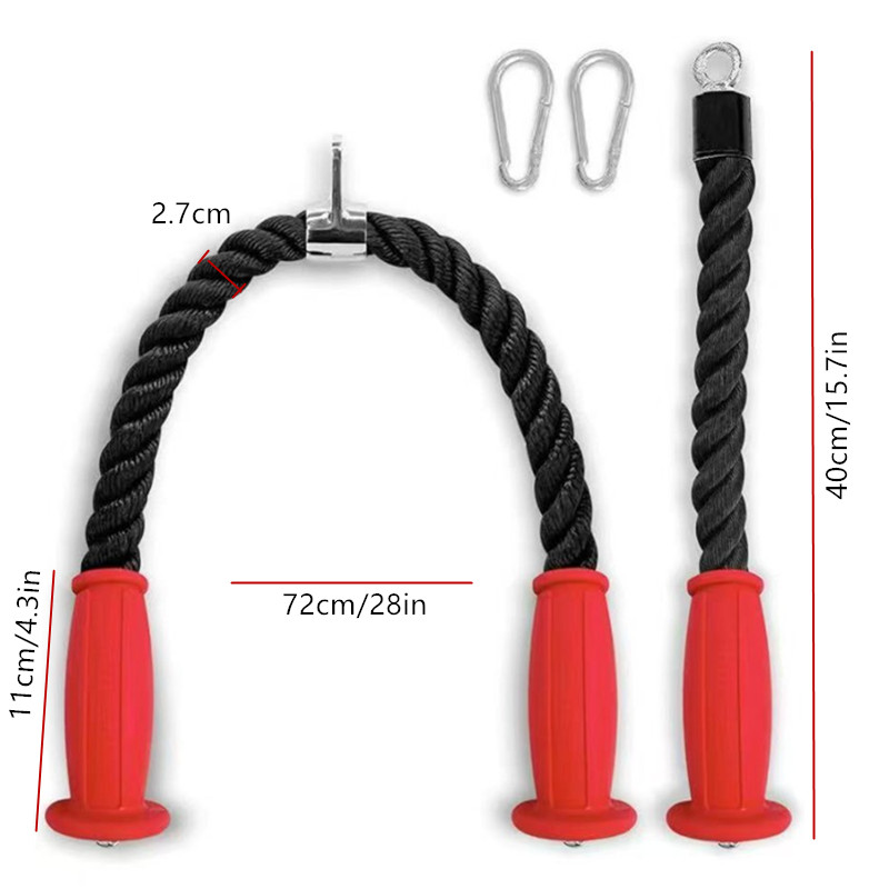 Ergonomic Tricep Ropes Non-Sli – Sports Equipment Near Me recenzja i cena