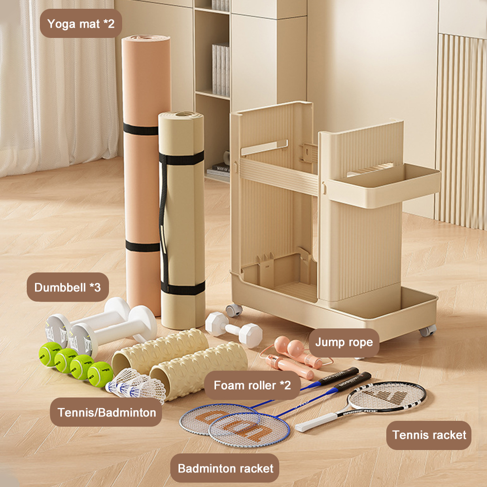 Sports Equipment Trolley Baske – Sports Equipment Organizer Rack recenzja i cena