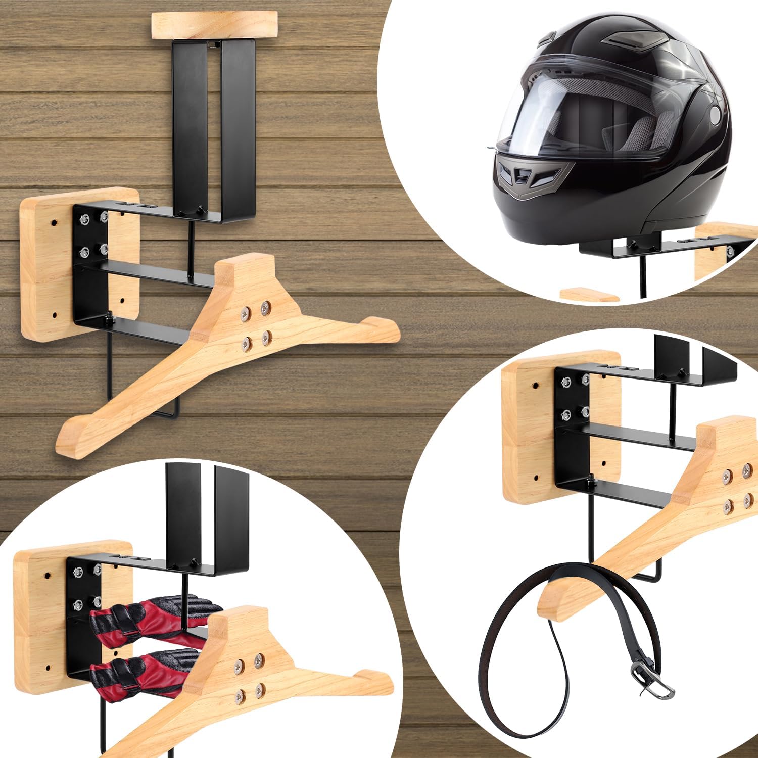 ​Motorcycle Helmet Holder Wall – Sports Equipment Organizer Rack recenzja i cena