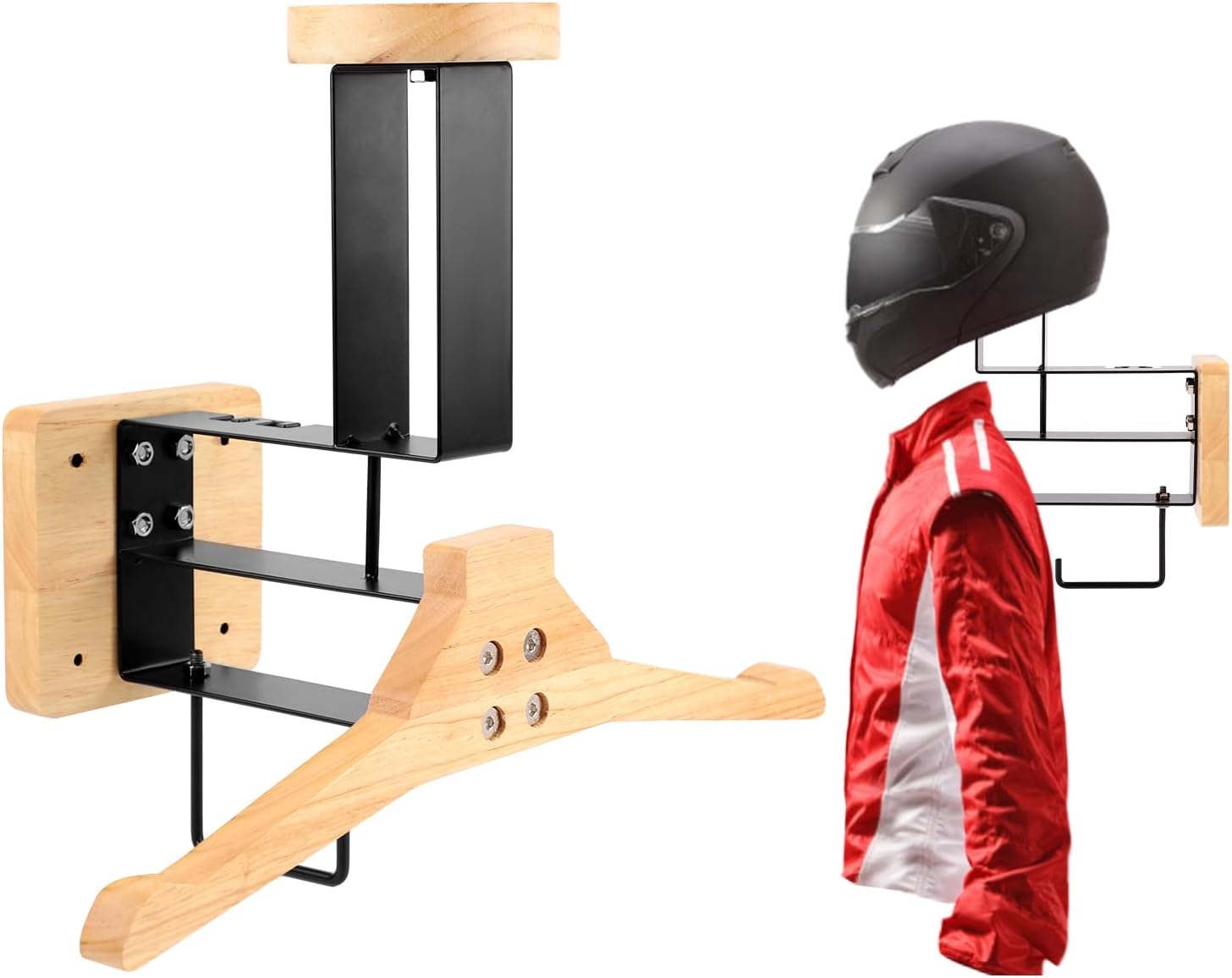​Motorcycle Helmet Holder Wall – Sports Equipment Organizer Rack recenzja i cena