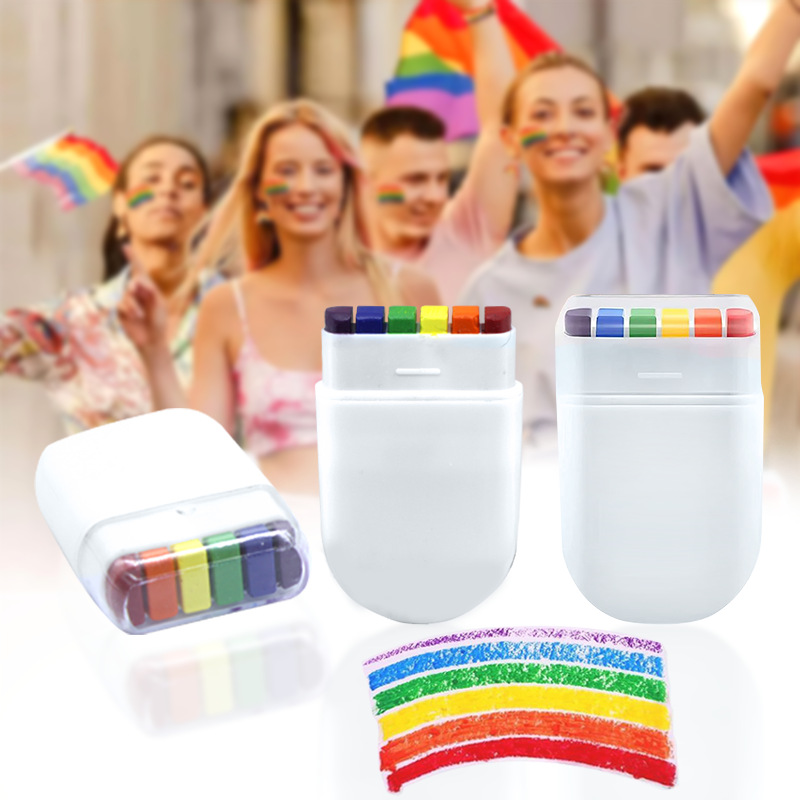 Mini Rainbow Face Paint Stick  – Sports Equipment Cabinet recenzja i cena
