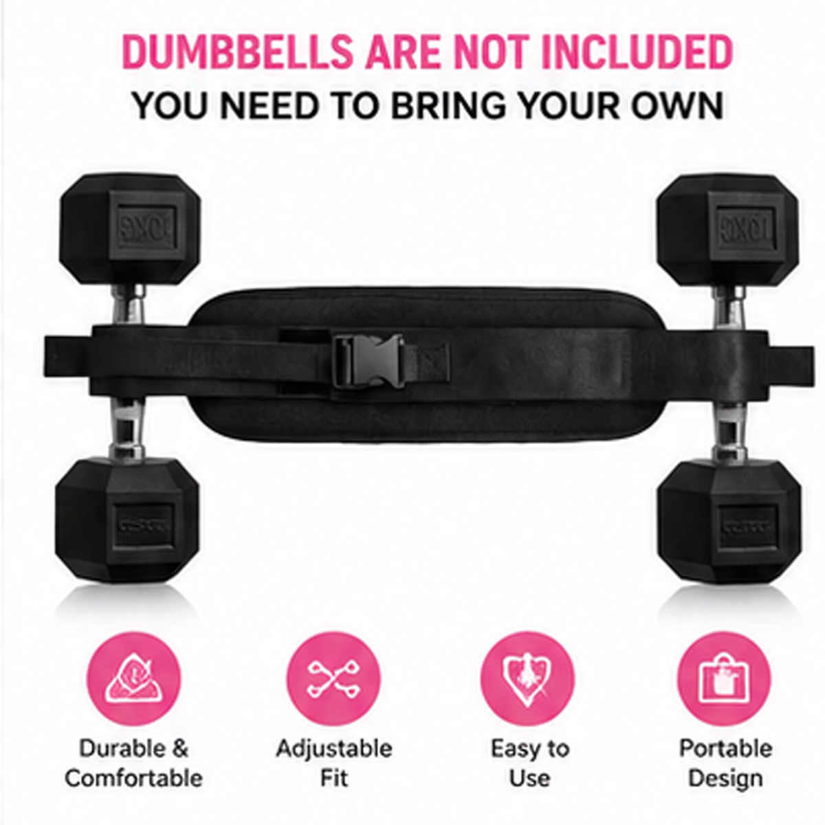 Heavy Duty Nylon Hip Thrust Be – Sports Equipment Near Me recenzja i cena