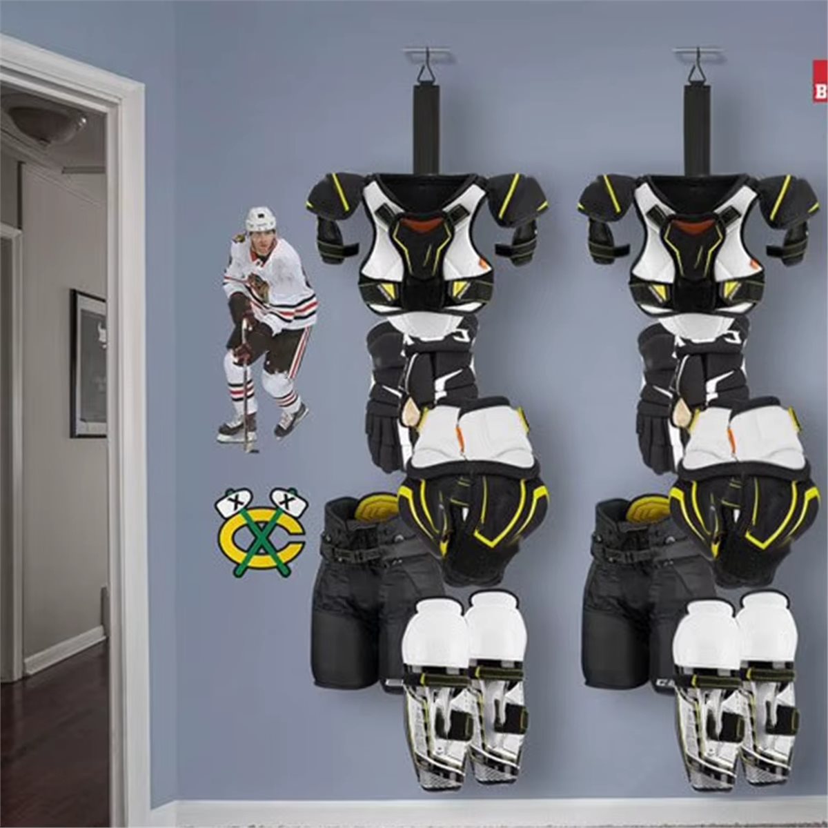 (LBER) Hockey Drying Rack Equi – Sports Equipment Organizer Rack recenzja i cena