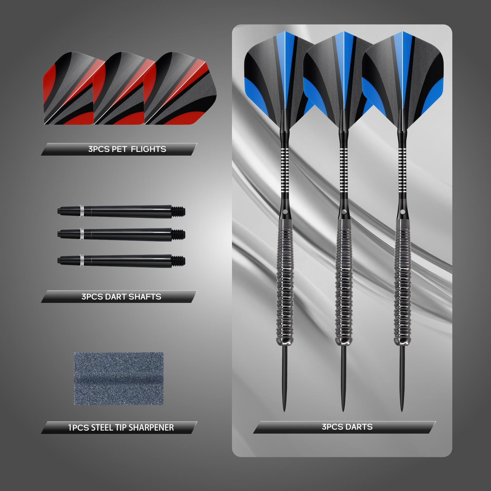 Huanqu Iron Dart Set, Includes – Sports Equipment Cabinet recenzja i cena