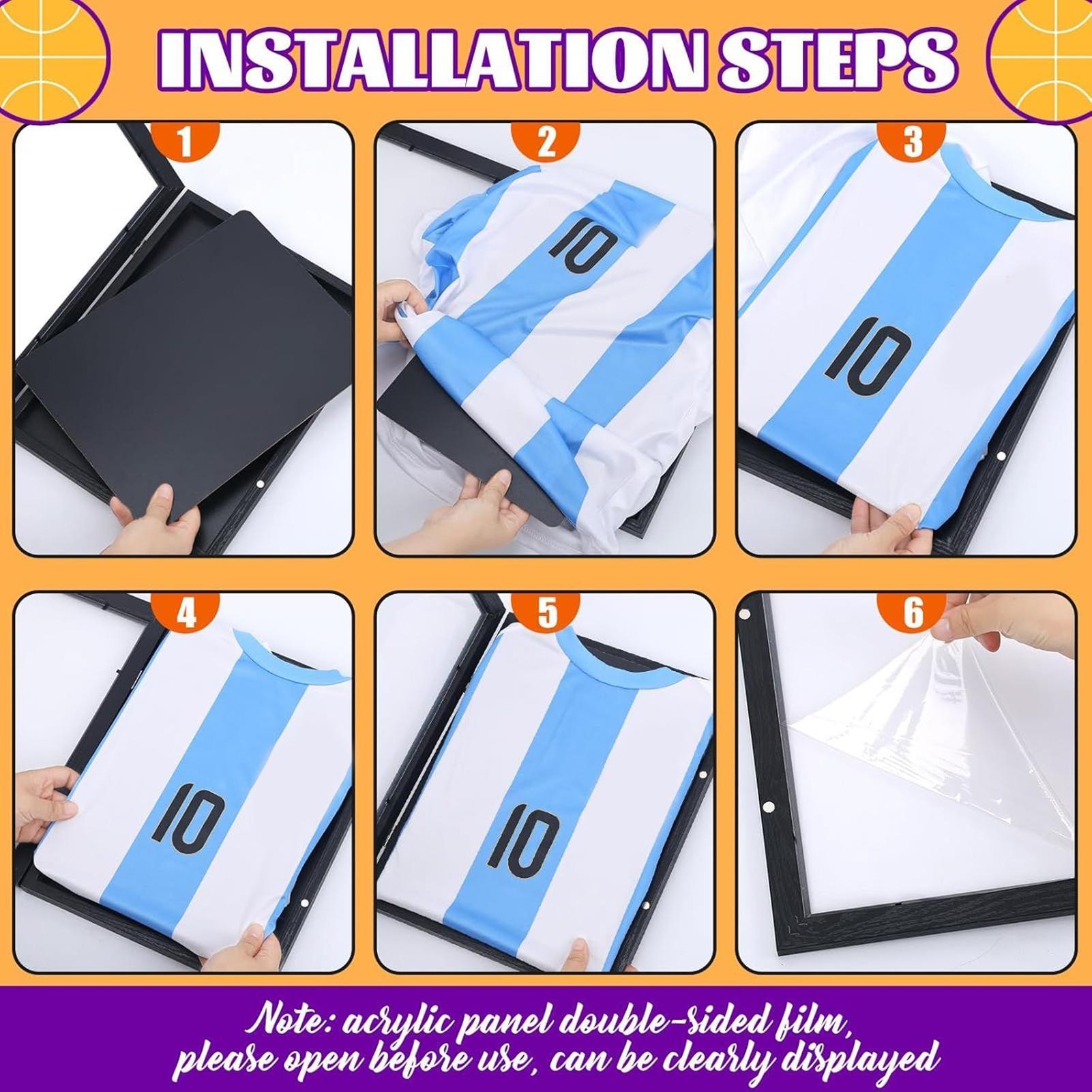 Sports Shirt Frame UV Protecti – Sports Equipment Cabinet recenzja i cena