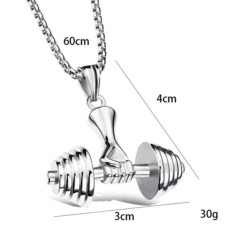 Stainless Steel Barbell Pendan – Sports Equipment Cabinet recenzja i cena