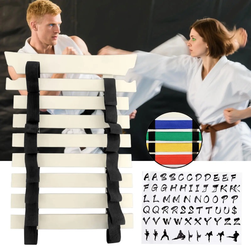 Martial Arts Belt Display Kara – Sports Equipment Organizer Rack recenzja i cena