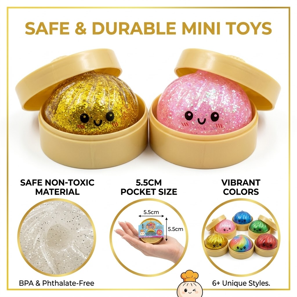 Mystery Dumpling Squishy Blind – Bocce Ball Set recenzja i cena
