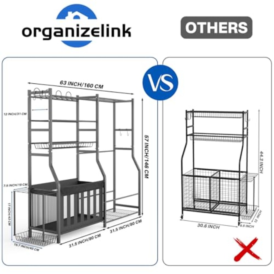 Heavy Duty Garage Sports Equip – Sports Equipment Organizer Rack recenzja i cena